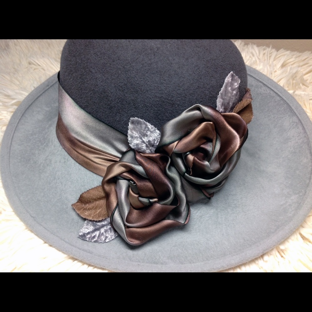 Lovely Gray Church Hat